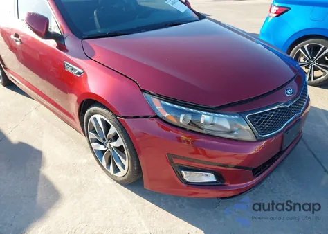 2015 Kia Optima Sx Turbo z USA, uszkodzony, nr VIN 5XXGR4A60FG505445